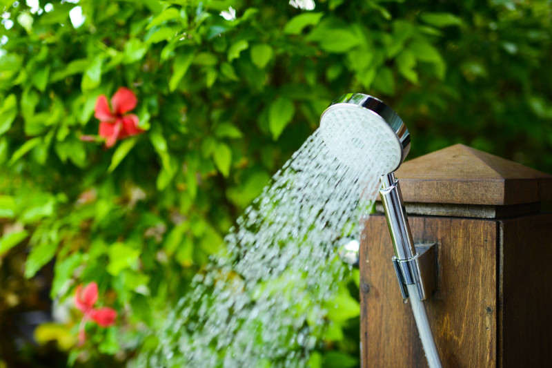 installing an outdoor shower perth