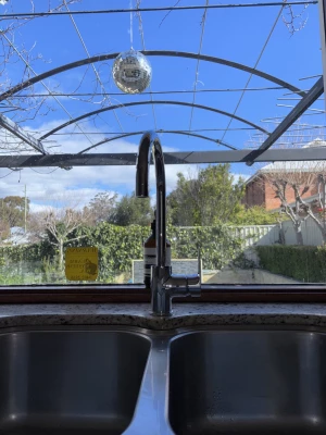 New gooseneck kitchen mixer installed in Bayswater