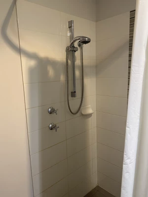 Finished ensuite shower with new taps in Butler