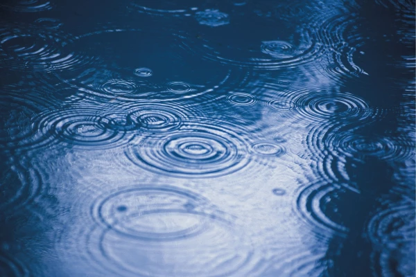 leaking shower droplets