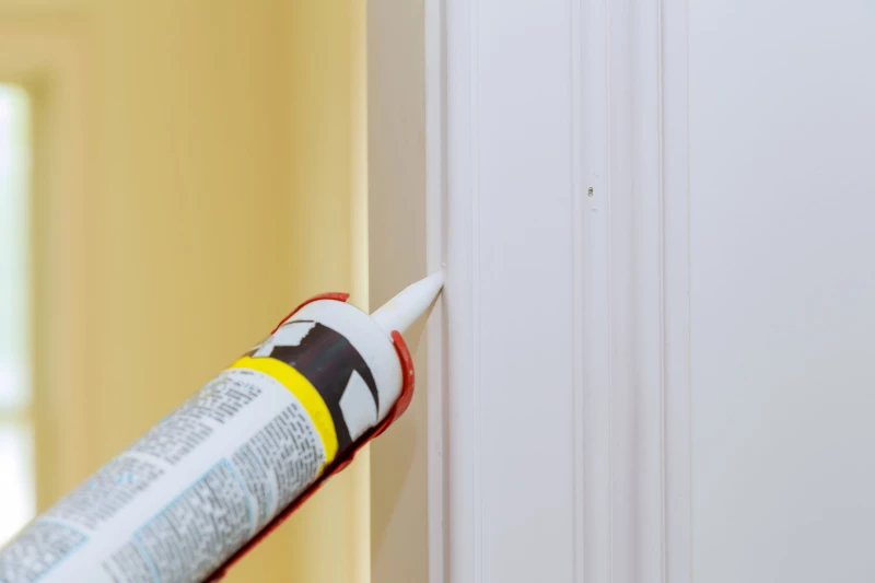 check the silicone sealant around shower screen