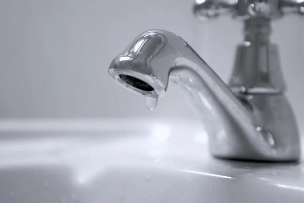 a dripping tap that needs fixing