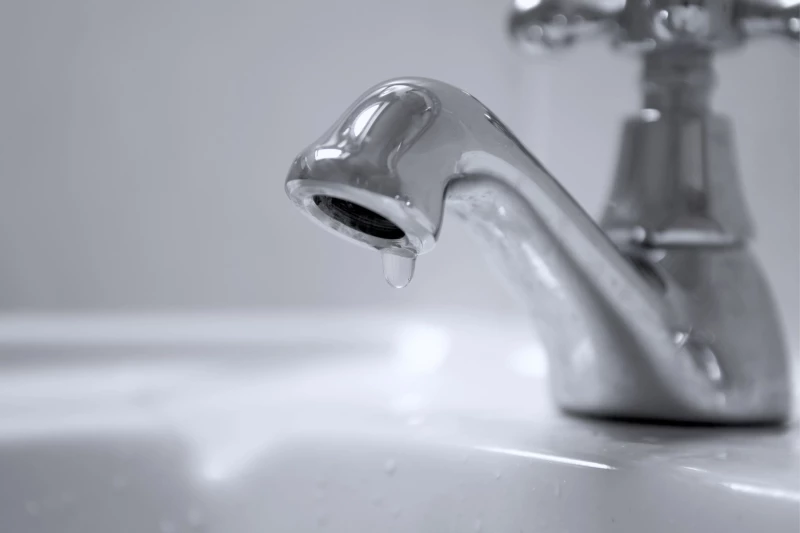 a dripping tap that needs fixing