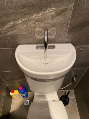 Erica toilet basin installation in Maylands