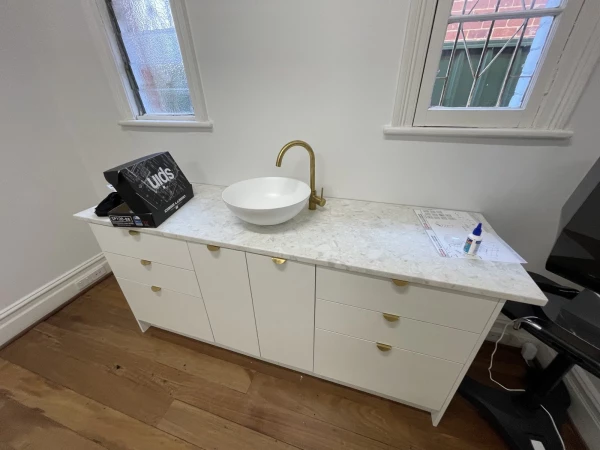 Vanity installation and basin in West Leederville