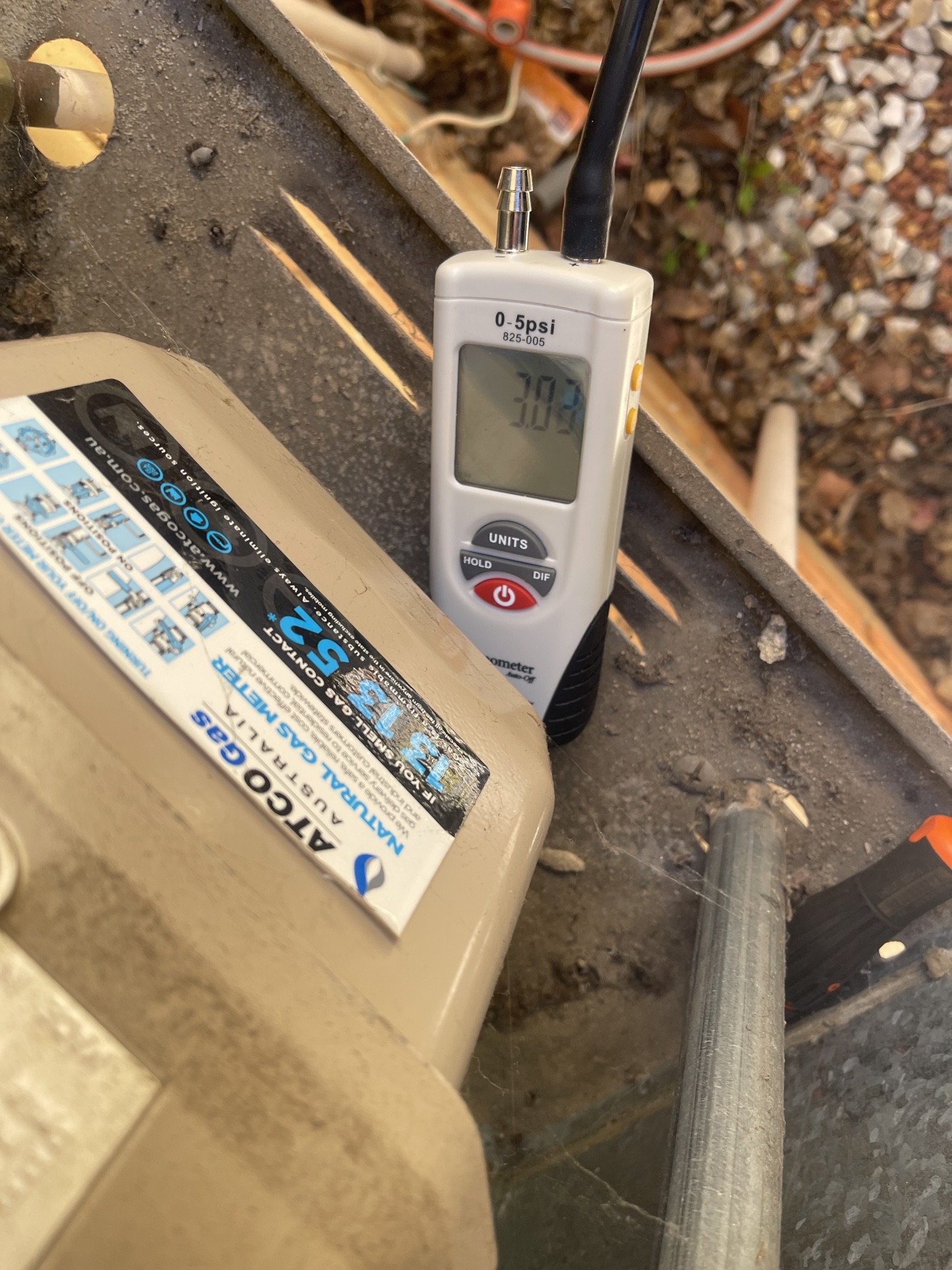 Case Study: Continuous Flow Hot Water System Replacement in Seville Grove 2 testing gas system at property
