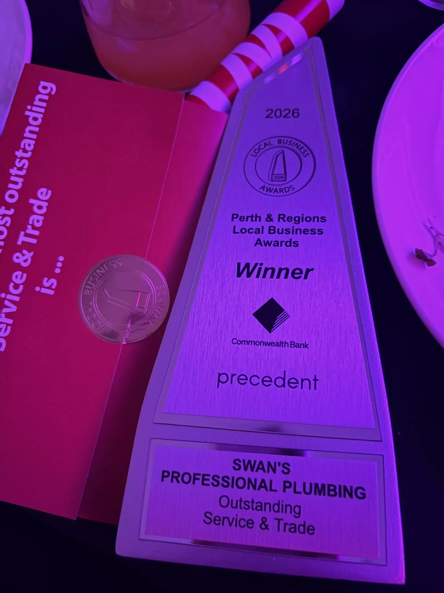 2026 Perth & Regions Local Business Award.